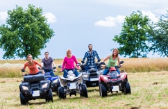 Quad biking storage near Guildford